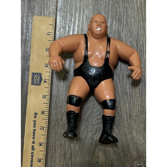 WWF LJN King Kong Bundy Vintage 1985 Titan Sports Wrestling Action Figure - Picture 10 of 10